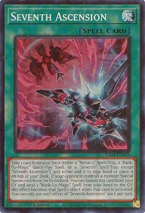 Seventh Ascension [RA04-EN098] Super Rare - Yu-Gi-Oh! - Card Brawlers | Quebec | Canada |