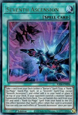 Seventh Ascension [RA04-EN098] Prismatic Ultimate Rare - Yu-Gi-Oh! - Card Brawlers | Quebec | Canada |