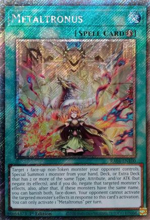 Metaltronus [RA04-EN100] Platinum Secret Rare - Yu-Gi-Oh! - Card Brawlers | Quebec | Canada |