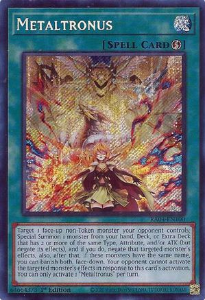 Metaltronus [RA04-EN100] Secret Rare - Yu-Gi-Oh! - Card Brawlers | Quebec | Canada |