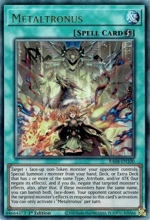 Metaltronus [RA04-EN100] Prismatic Ultimate Rare - Yu-Gi-Oh! - Card Brawlers | Quebec | Canada |