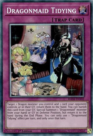 Dragonmaid Tidying [RA04-EN102] Prismatic Collector's Rare - Yu-Gi-Oh! - Card Brawlers | Quebec | Canada |