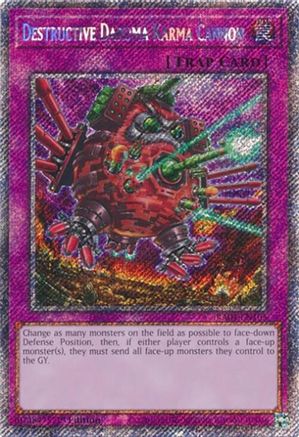 Destructive Daruma Karma Cannon [RA04-EN103] Platinum Secret Rare - Yu-Gi-Oh! - Card Brawlers | Quebec | Canada |
