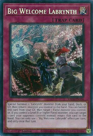 Big Welcome Labrynth [RA04-EN104] Secret Rare - Yu-Gi-Oh! - Card Brawlers | Quebec | Canada |