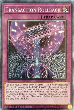 Transaction Rollback [RA04-EN105] Prismatic Collector's Rare - Yu-Gi-Oh! - Card Brawlers | Quebec | Canada |