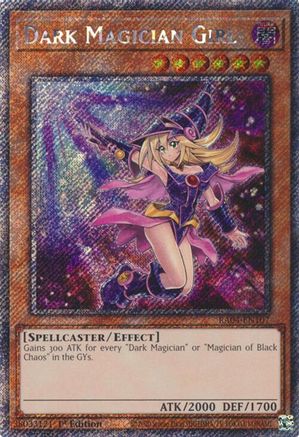 Dark Magician Girl (7th Art) [RA04-EN107] Platinum Secret Rare - Yu-Gi-Oh! - Card Brawlers | Quebec | Canada |