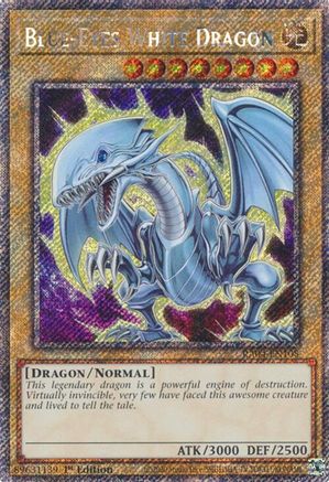 Blue-Eyes White Dragon (7th Art) [RA04-EN108] Platinum Secret Rare - Yu-Gi-Oh! - Card Brawlers | Quebec | Canada |