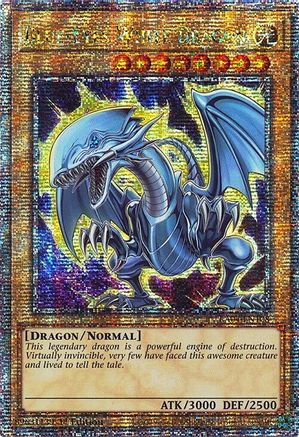 Blue-Eyes White Dragon (7th Art) [RA04-EN108] Quarter Century Secret Rare - Yu-Gi-Oh! - Card Brawlers | Quebec | Canada |