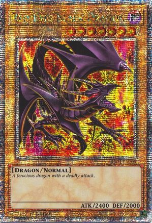 Red-Eyes Black Dragon (8th Art) [RA04-EN109] Quarter Century Secret Rare - Yu-Gi-Oh! - Card Brawlers | Quebec | Canada |