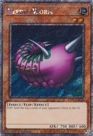 Needle Worm [RA04-EN112] Platinum Secret Rare - Yu-Gi-Oh! - Card Brawlers | Quebec | Canada |