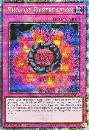Ring of Destruction [RA04-EN119] Quarter Century Secret Rare - Yu-Gi-Oh! - Card Brawlers | Quebec | Canada |