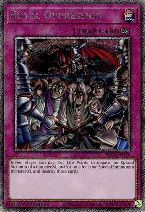 Royal Oppression [RA04-EN120] Platinum Secret Rare - Yu-Gi-Oh! - Card Brawlers | Quebec | Canada |