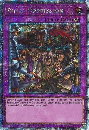 Royal Oppression [RA04-EN120] Quarter Century Secret Rare - Yu-Gi-Oh! - Card Brawlers | Quebec | Canada |