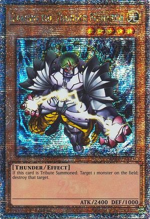 Zaborg the Thunder Monarch [RA04-EN125] Quarter Century Secret Rare - Yu-Gi-Oh! - Card Brawlers | Quebec | Canada |