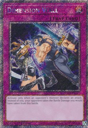 Dimension Wall [RA04-EN127] Platinum Secret Rare - Yu-Gi-Oh! - Card Brawlers | Quebec | Canada |