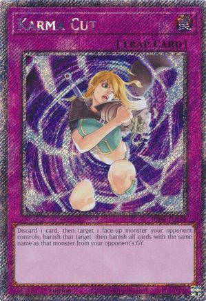 Karma Cut [RA04-EN128] Platinum Secret Rare - Yu-Gi-Oh! - Card Brawlers | Quebec | Canada |