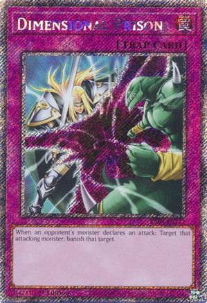 Dimensional Prison [RA04-EN132] Platinum Secret Rare - Yu-Gi-Oh! - Card Brawlers | Quebec | Canada |