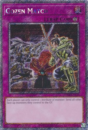 Gozen Match [RA04-EN134] Platinum Secret Rare - Yu-Gi-Oh! - Card Brawlers | Quebec | Canada |