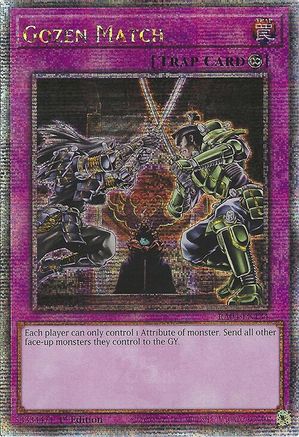 Gozen Match [RA04-EN134] Quarter Century Secret Rare - Yu-Gi-Oh! - Card Brawlers | Quebec | Canada |