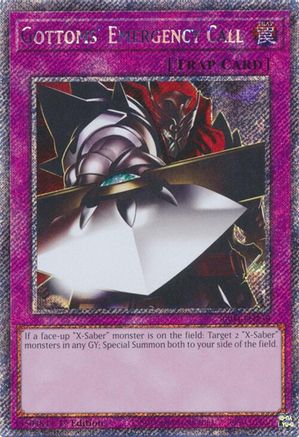 Gottoms' Emergency Call [RA04-EN138] Platinum Secret Rare - Yu-Gi-Oh! - Card Brawlers | Quebec | Canada |