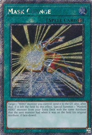 Mask Change [RA04-EN142] Platinum Secret Rare - Yu-Gi-Oh! - Card Brawlers | Quebec | Canada |