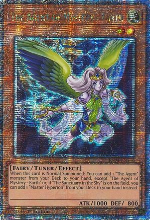 The Agent of Mystery - Earth [RA04-EN146] Quarter Century Secret Rare - Yu-Gi-Oh! - Card Brawlers | Quebec | Canada |