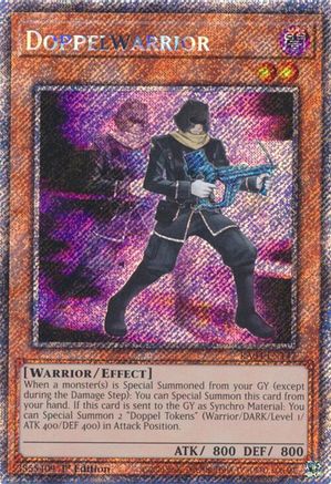 Doppelwarrior [RA04-EN147] Platinum Secret Rare - Yu-Gi-Oh! - Card Brawlers | Quebec | Canada |