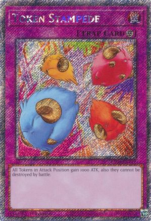 Token Stampede [RA04-EN149] Platinum Secret Rare - Yu-Gi-Oh! - Card Brawlers | Quebec | Canada |