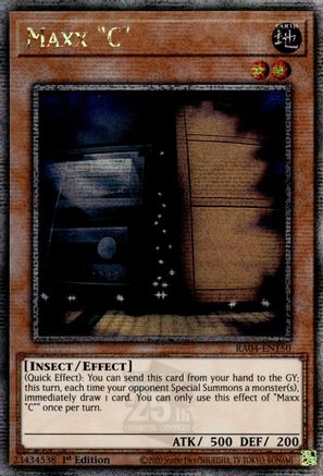 Maxx "C" [RA04-EN150] Quarter Century Secret Rare - Yu-Gi-Oh! - Card Brawlers | Quebec | Canada |