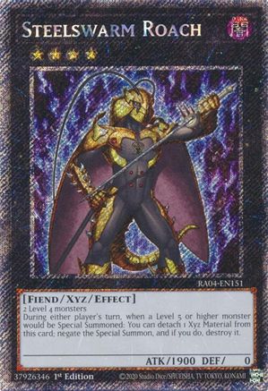 Steelswarm Roach [RA04-EN151] Platinum Secret Rare - Yu-Gi-Oh! - Card Brawlers | Quebec | Canada |