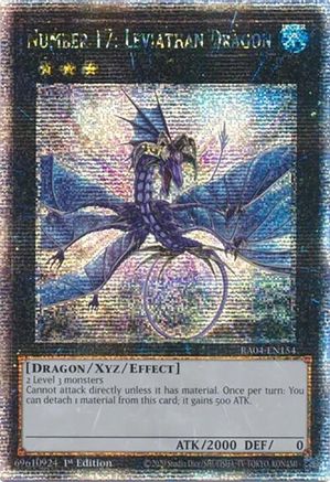 Number 17: Leviathan Dragon [RA04-EN154] Quarter Century Secret Rare - Yu-Gi-Oh! - Card Brawlers | Quebec | Canada |