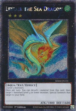 Leviair the Sea Dragon [RA04-EN155] Platinum Secret Rare - Yu-Gi-Oh! - Card Brawlers | Quebec | Canada |