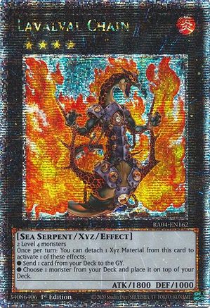Lavalval Chain [RA04-EN162] Quarter Century Secret Rare - Yu-Gi-Oh! - Card Brawlers | Quebec | Canada |