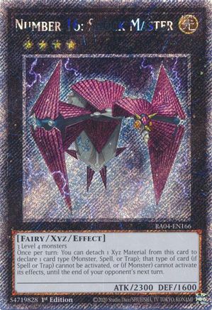 Number 16: Shock Master [RA04-EN166] Platinum Secret Rare - Yu-Gi-Oh! - Card Brawlers | Quebec | Canada |