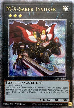 M-X-Saber Invoker [RA04-EN169] Quarter Century Secret Rare - Yu-Gi-Oh! - Card Brawlers | Quebec | Canada |