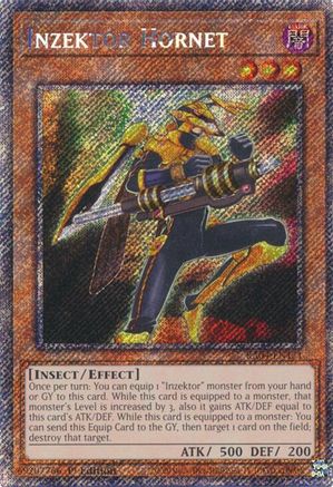 Inzektor Hornet [RA04-EN171] Platinum Secret Rare - Yu-Gi-Oh! - Card Brawlers | Quebec | Canada |