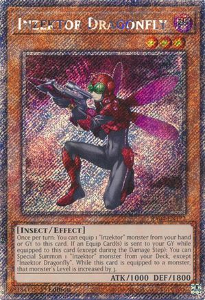 Inzektor Dragonfly [RA04-EN172] Platinum Secret Rare - Yu-Gi-Oh! - Card Brawlers | Quebec | Canada |