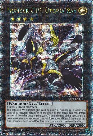 Number C39: Utopia Ray [RA04-EN174] Quarter Century Secret Rare - Yu-Gi-Oh! - Card Brawlers | Quebec | Canada |