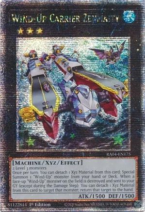 Wind-Up Carrier Zenmaity [RA04-EN175] Quarter Century Secret Rare - Yu-Gi-Oh! - Card Brawlers | Quebec | Canada |