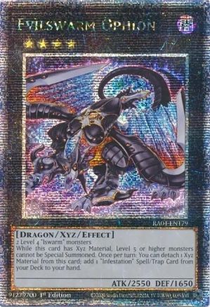 Evilswarm Ophion [RA04-EN179] Quarter Century Secret Rare - Yu-Gi-Oh! - Card Brawlers | Quebec | Canada |