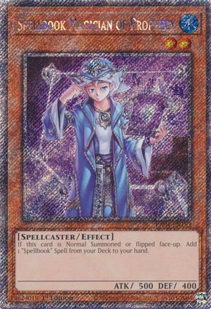 Spellbook Magician of Prophecy [RA04-EN183] Platinum Secret Rare - Yu-Gi-Oh! - Card Brawlers | Quebec | Canada |