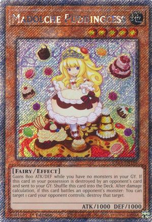 Madolche Puddingcess [RA04-EN186] Platinum Secret Rare - Yu-Gi-Oh! - Card Brawlers | Quebec | Canada |