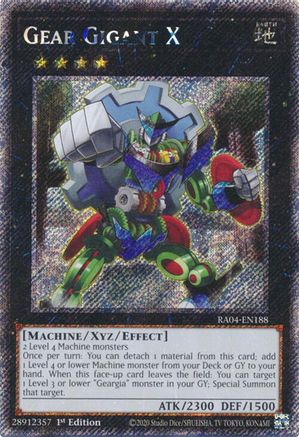Gear Gigant X [RA04-EN188] Platinum Secret Rare - Yu-Gi-Oh! - Card Brawlers | Quebec | Canada |