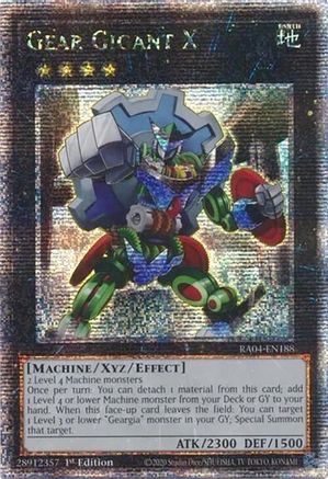 Gear Gigant X [RA04-EN188] Quarter Century Secret Rare - Yu-Gi-Oh! - Card Brawlers | Quebec | Canada |