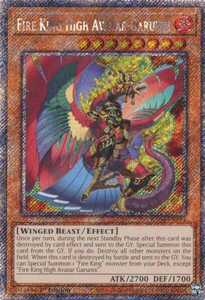 Fire King High Avatar Garunix [RA04-EN194] Platinum Secret Rare - Yu-Gi-Oh! - Card Brawlers | Quebec | Canada |