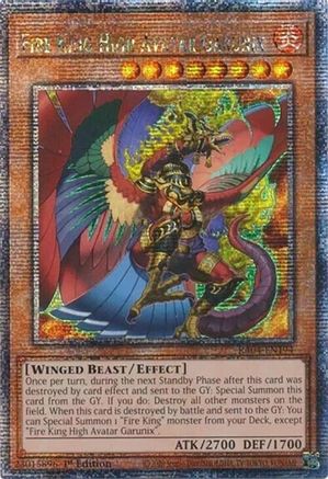 Fire King High Avatar Garunix [RA04-EN194] Quarter Century Secret Rare - Yu-Gi-Oh! - Card Brawlers | Quebec | Canada |