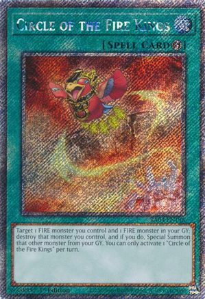 Circle of the Fire Kings [RA04-EN195] Platinum Secret Rare - Yu-Gi-Oh! - Card Brawlers | Quebec | Canada |