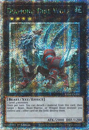 Diamond Dire Wolf [RA04-EN200] Quarter Century Secret Rare - Yu-Gi-Oh! - Card Brawlers | Quebec | Canada |