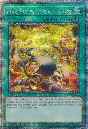 Fire Formation - Tenki [RA04-EN201] Quarter Century Secret Rare - Yu-Gi-Oh! - Card Brawlers | Quebec | Canada |