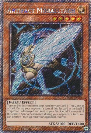 Artifact Moralltach [RA04-EN214] Platinum Secret Rare - Yu-Gi-Oh! - Card Brawlers | Quebec | Canada |